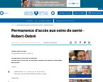 PASS- Permanence d’accès aux soins de santé - Robert-Debré