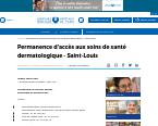 PASS DERMATO- Permanence d'accès aux soins de santé dermatologique - Saint-Louis