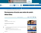 PASS- Permanence d'accès aux soins de santé - Hôtel-Dieu