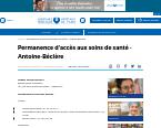 PASS- Permanence d'accès aux soins de santé - Antoine-Béclère