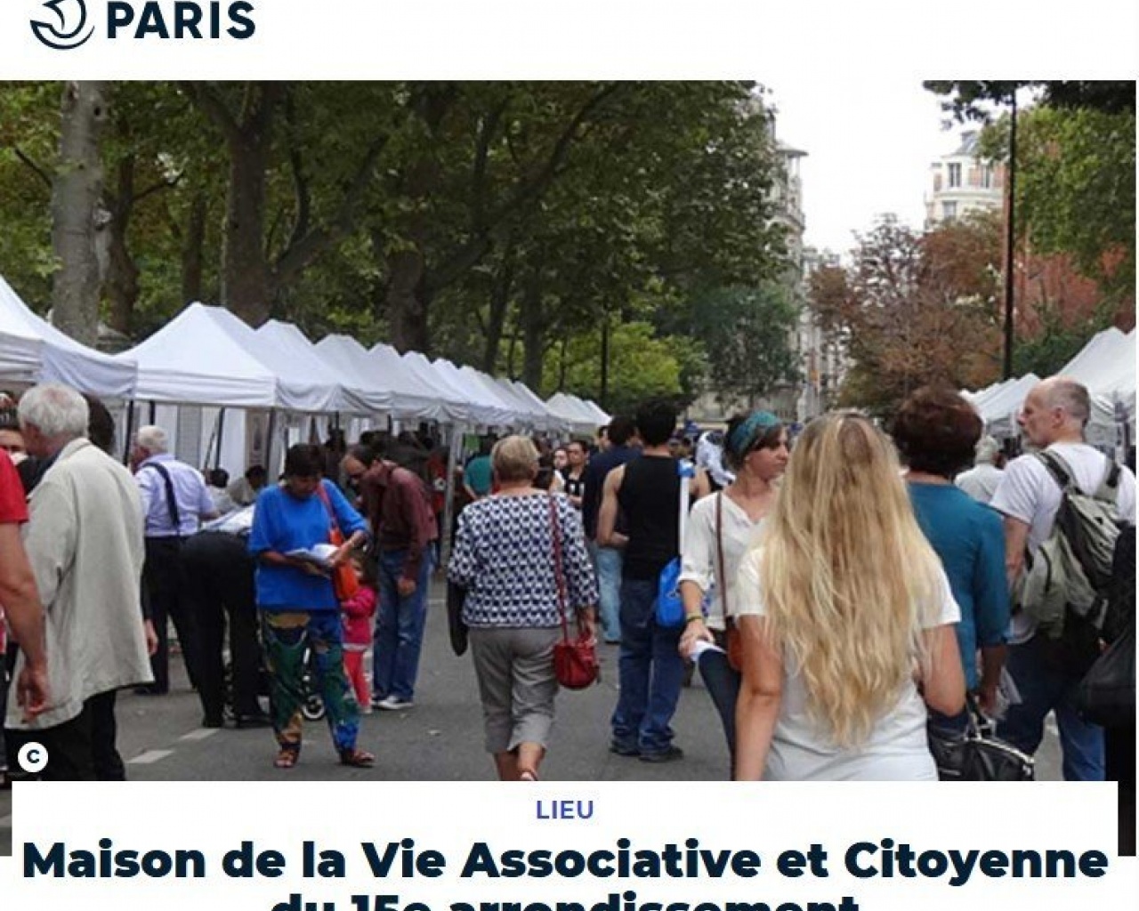 Maison de la Vie Associative et Citoyenne du 15e arrondissement