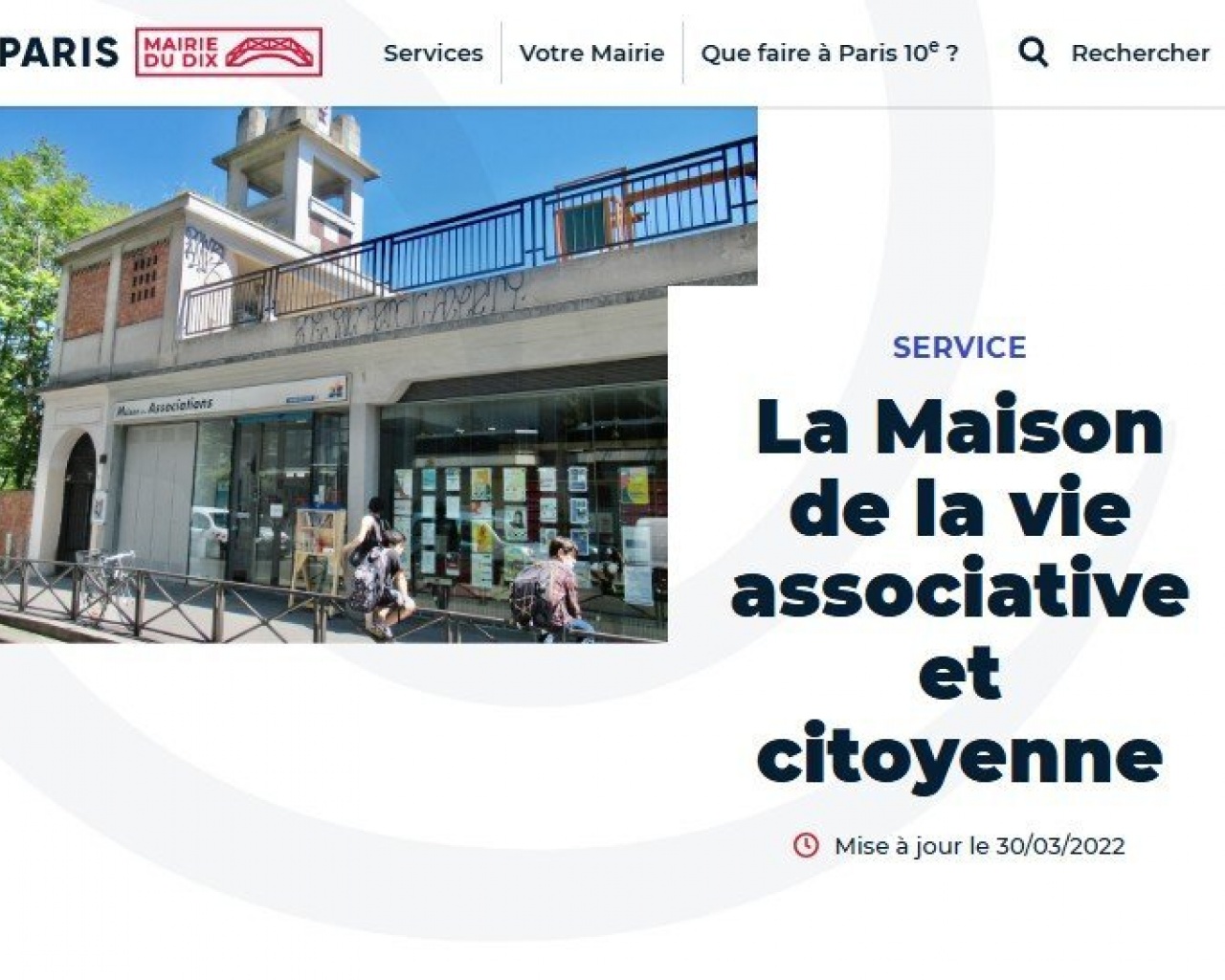 La Maison de la vie associative et citoyenne 10e