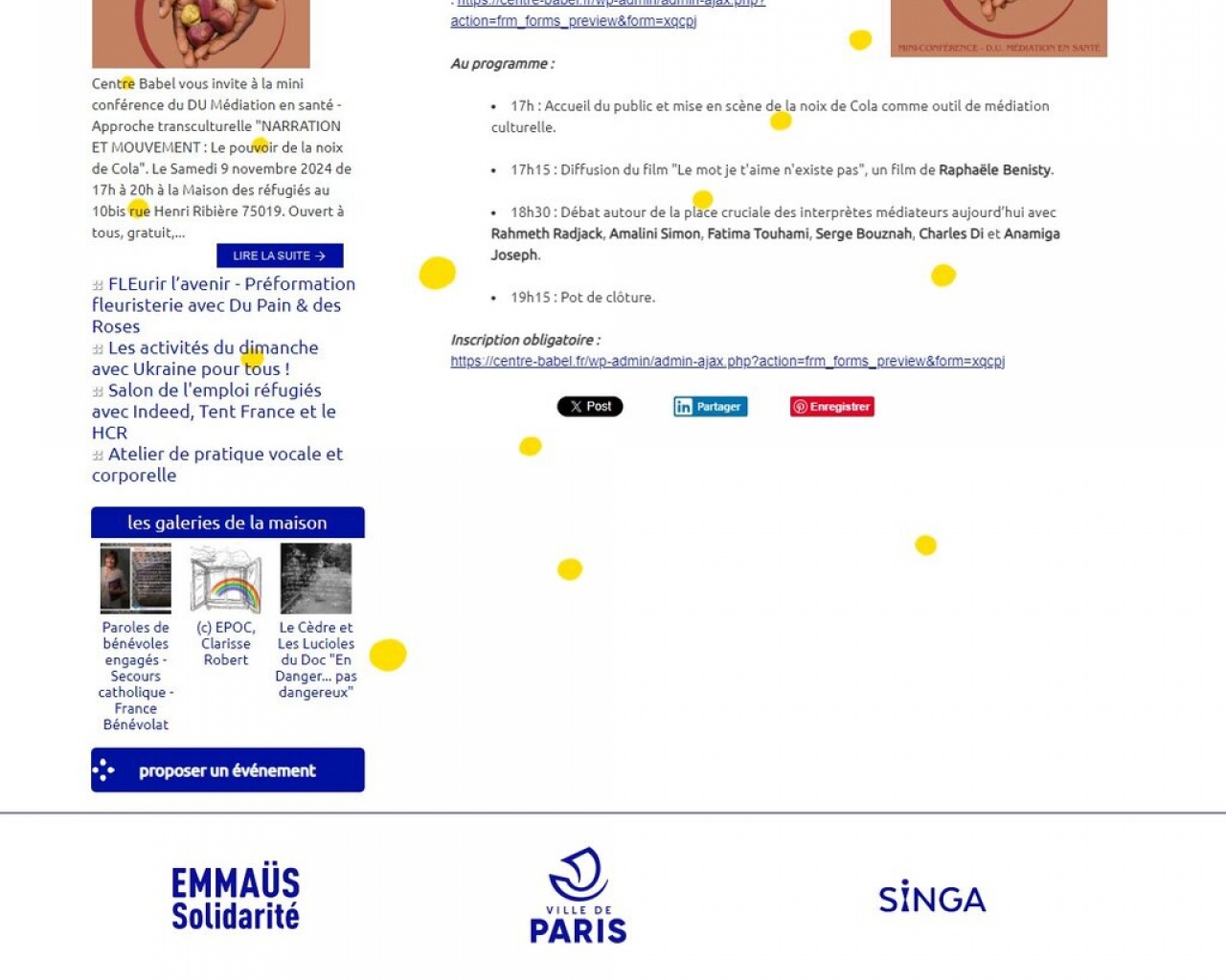 La Maison de la Vie Associative et Citoyenne du 12e