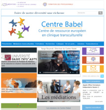 Centre Babel, Centre de ressources européen en clinique transculturelle Centre Babel, Centre de ressources européen en clinique transculturelle