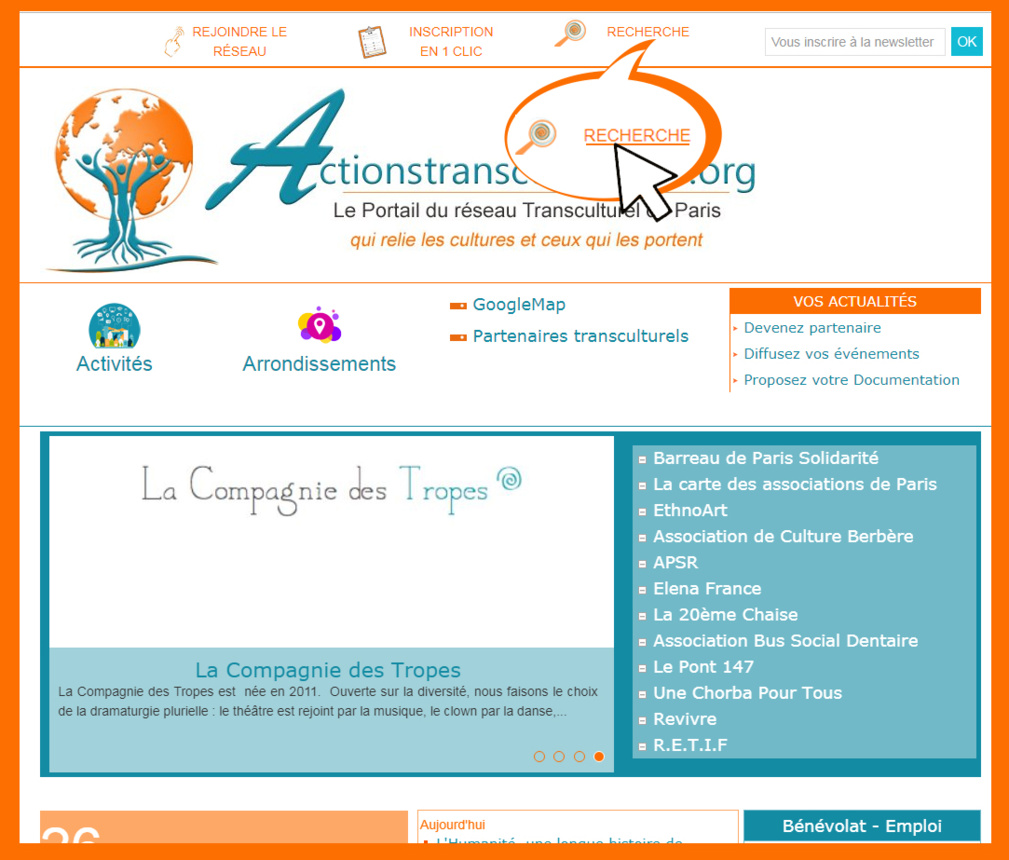 Votre association sur Actionstransculturelles.org