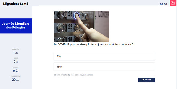 Quiz sur la santé et les migrations Quiz sur la santé et les migrations