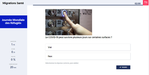 Quiz sur la santé et les migrations