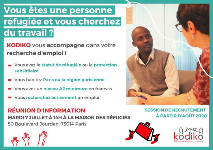 Réunion d'information Kodiko mardi 7 juillet