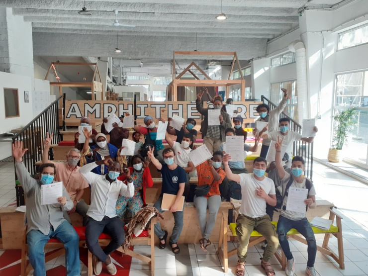 Fin des ateliers sociolinguistiques d'été de la Maison ! Fin des ateliers sociolinguistiques d'été de la Maison !