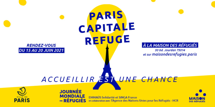 Jeudi 17 juin : Paris Capitale Refuge, accueillir est une chance