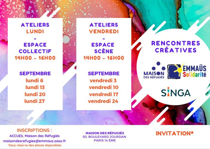 La rentrée de la Maison des réfugiés