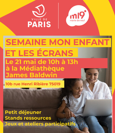 21 mai - Mini forum : Mon enfant et les écrans ! 21 mai - Mini forum : Mon enfant et les écrans !