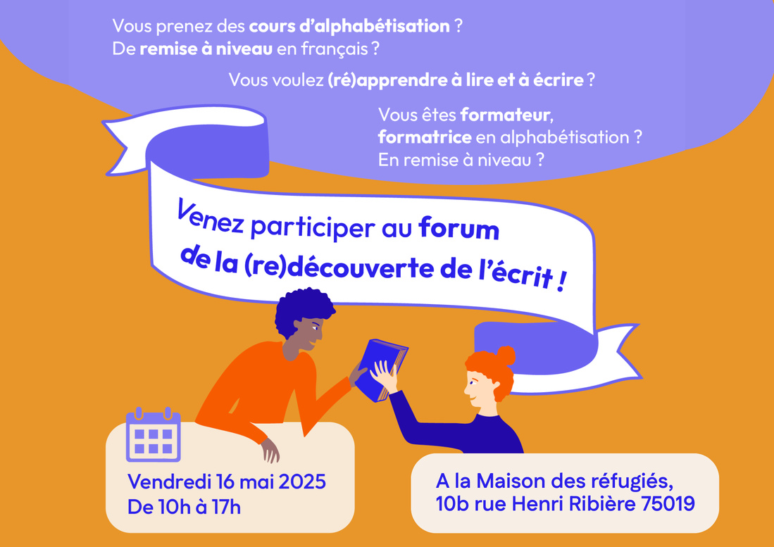 Les actualités de mai à la Maison des réfugiés