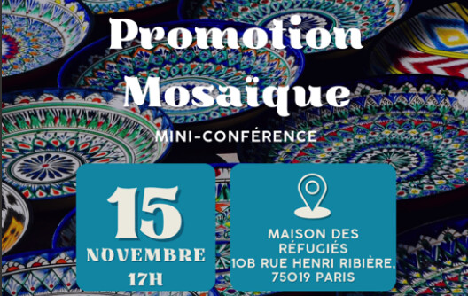 Samedi 15 novembre - Mini conférence avec le DU médiation en santé - Approche transculturelle Samedi 15 novembre - Mini conférence avec le DU médiation en santé - Approche transculturelle