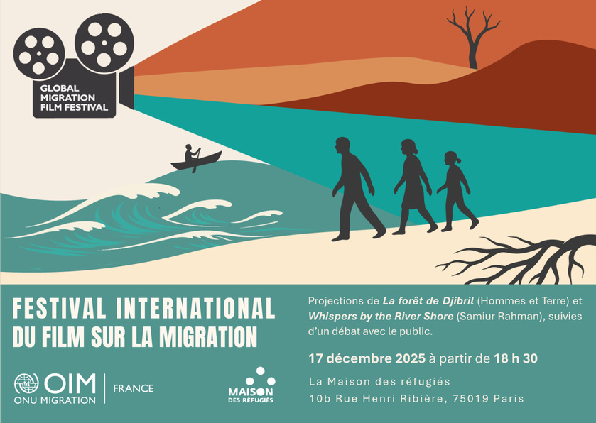 Mercredi 17 décembre - Projections dans le cadre du Festival international du film sur les migrations