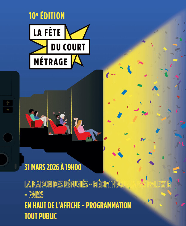 Mardi 31 mars - Projections dans le cadre de la Fête du court métrage