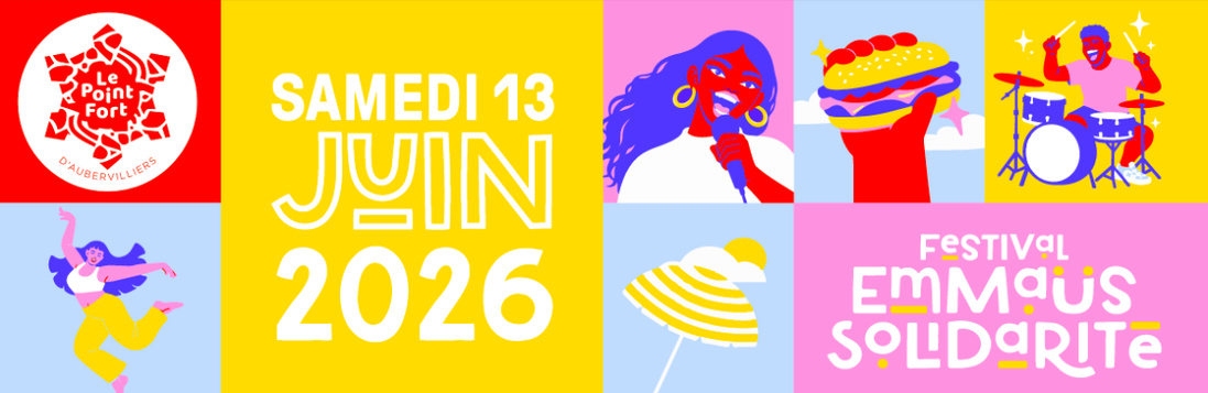 La Maison des réfugiés sera au Festival Emmaüs Solidarité !