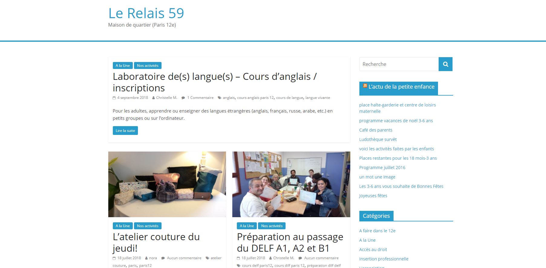 Centre socio-culturel Relais 59