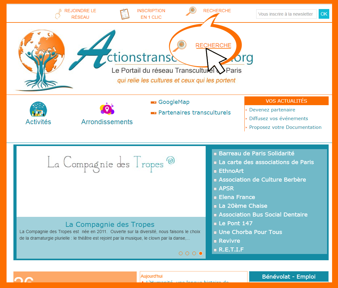 Votre association sur Actionstransculturelles.org