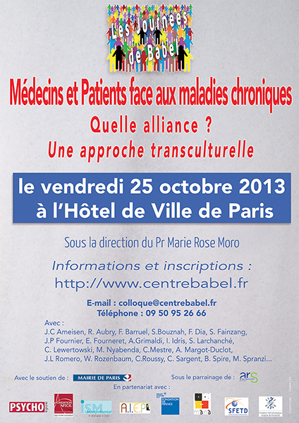 Médecins et patients face aux maladies chroniques : quelle alliance ? une approche transculturelle Médecins et patients face aux maladies chroniques : quelle alliance ? une approche transculturelle