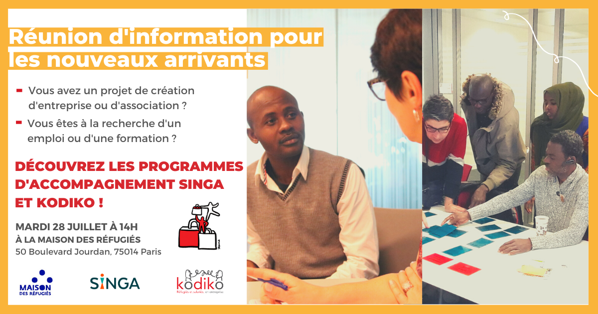 Découvrez les programmes d'accompagnement SINGA et KODIKO
