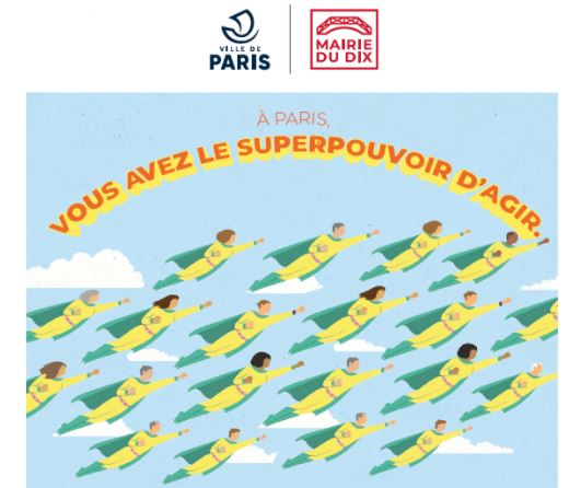 Participez à la semaine parisienne de l'engagement  Participez à la semaine parisienne de l'engagement