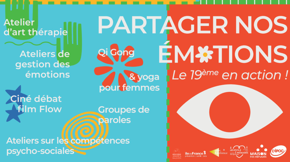 Le 23 avril, participez à la journée "Partager nos émotions, le 19ème en action !" Le 23 avril, participez à la journée "Partager nos émotions, le 19ème en action !"