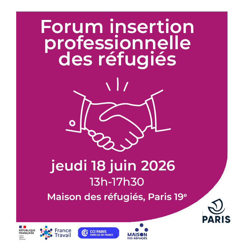18 juin - Forum pour l'insertion professionnelle des réfugiés