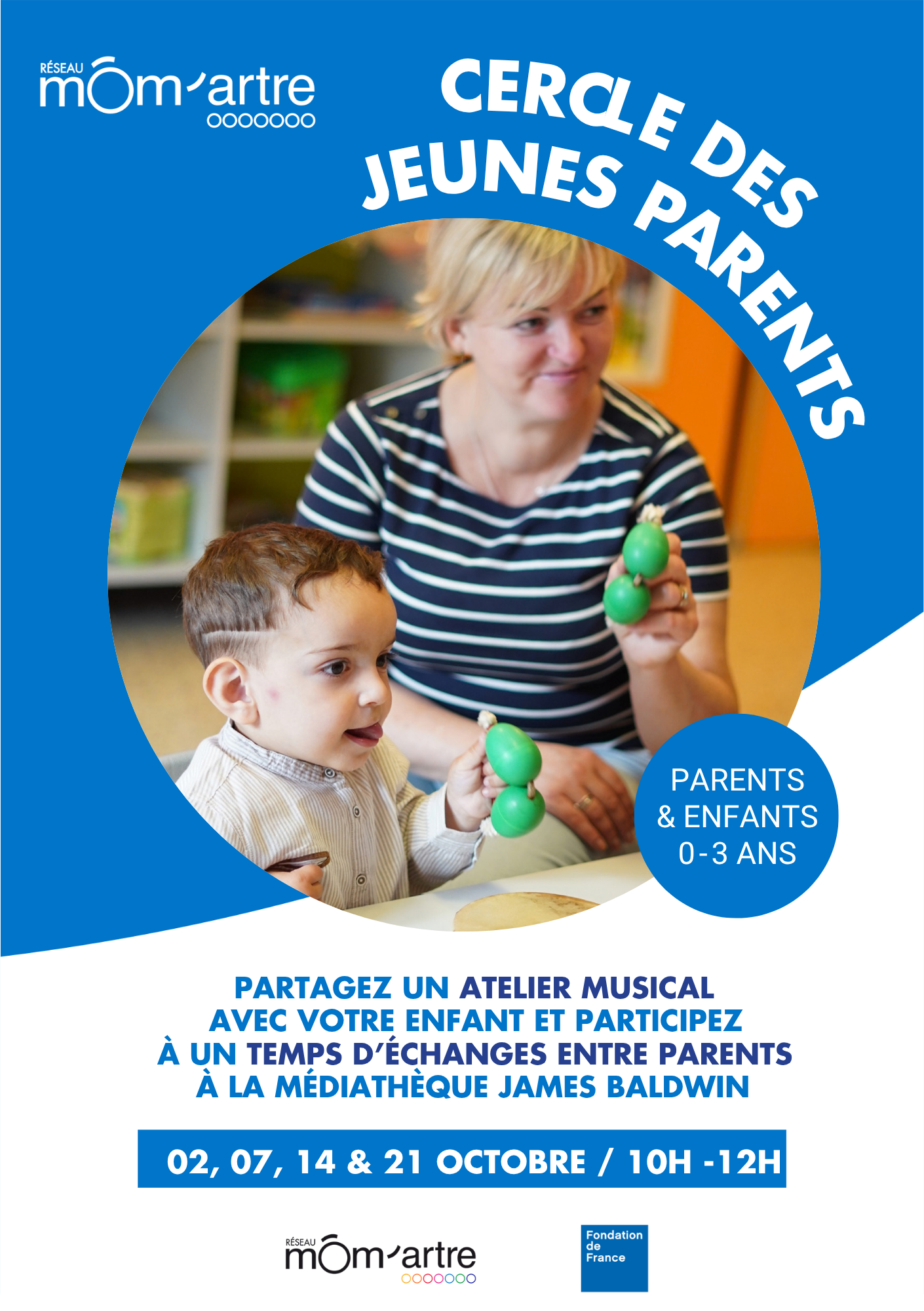 Ateliers d'éveil musical avec Mom'arte
