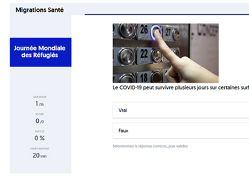Quiz sur la santé et les migrations