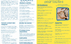 Programme &amp; flyer mensuel Maison des réfugiés