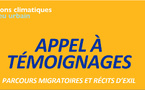 Participez à l'appel à témoignages de l'OIM - Parcours migratoires et récits d'exil : Migrations climatiques en milieu urbain ! 