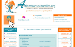 Naviguer avec les catégories sur Actionstransculturelles.org