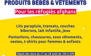 Collecte solidaire pour les réfugiés afghans