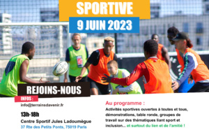 Vendredi 9 juin : Journée sportive avec Terrains d'Avenir