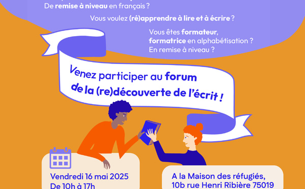 Les actualités de mai à la Maison des réfugiés ! 