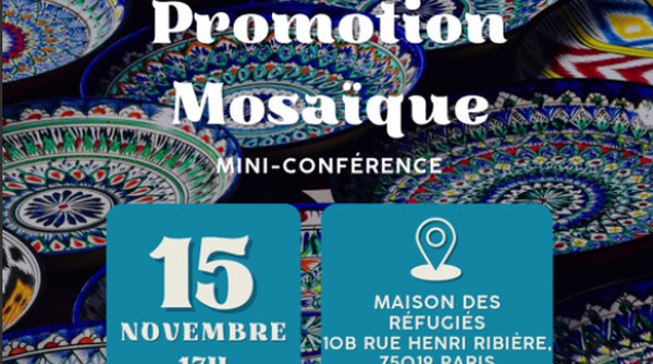 Samedi 15 novembre - Mini conférence avec le DU médiation en santé - Approche transculturelle