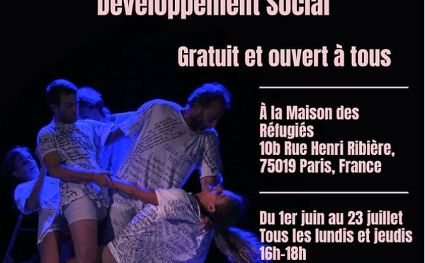Juin &amp; Juillet : Workshop de théâtre avec Paola Capuano