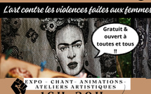 Vendredi 21 novembre -  Participez à l'évènement : L'art contre les violences faites aux femmes !