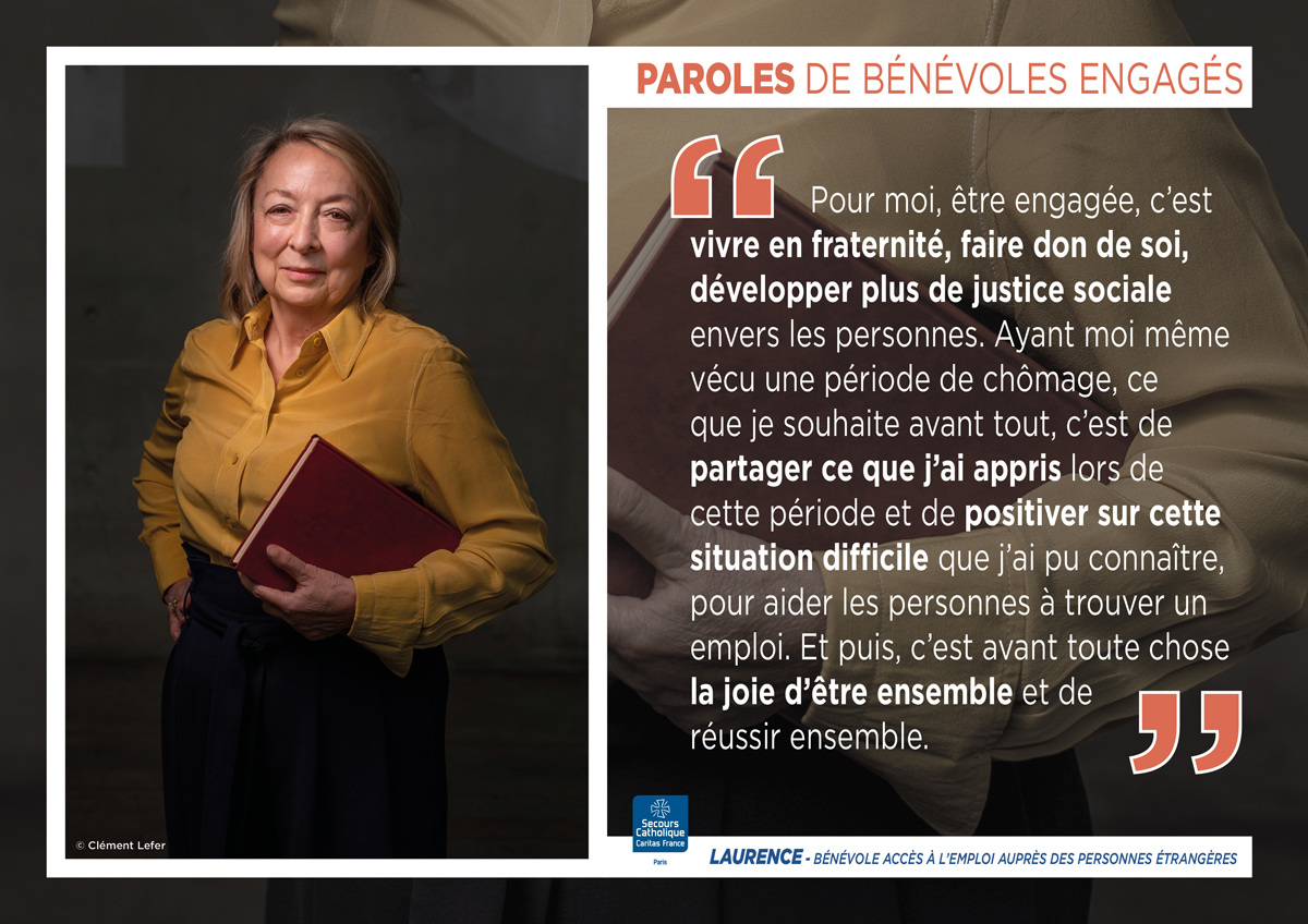 Paroles de bénévoles engagés - Secours catholique - France Bénévolat